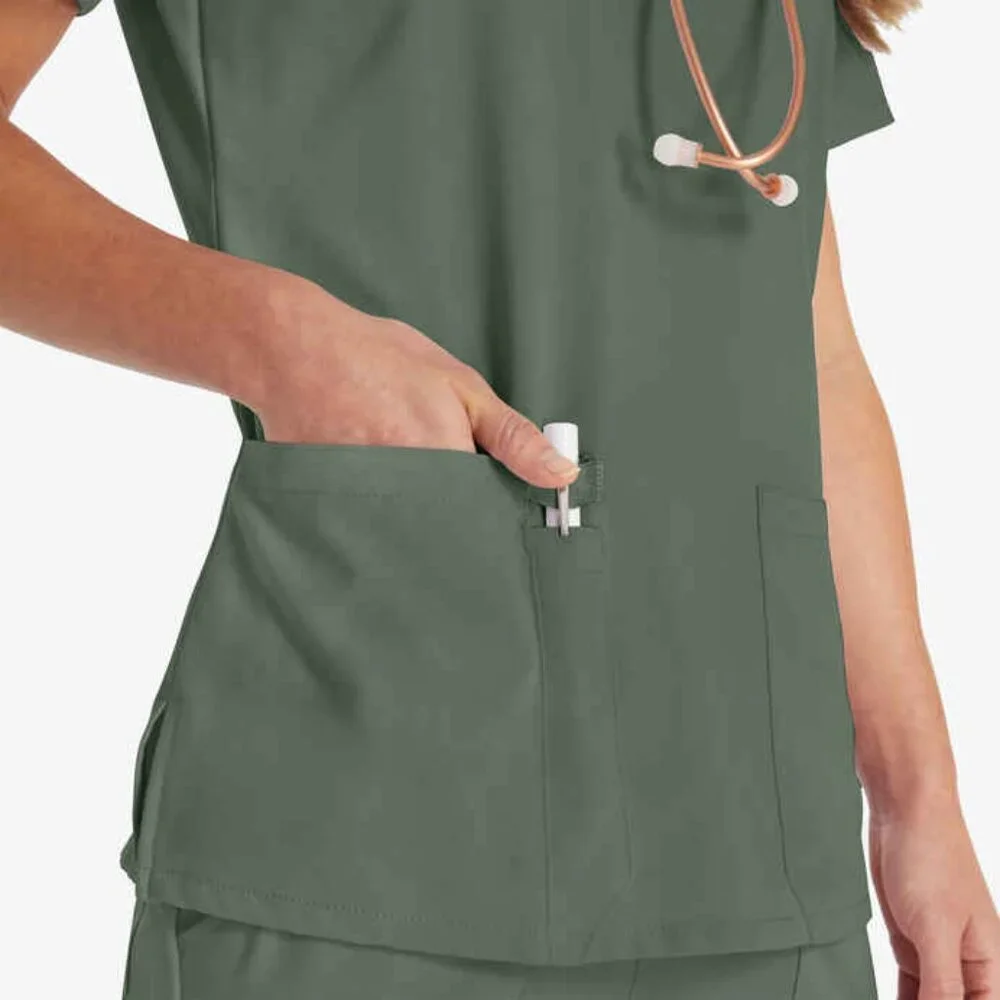 Dickies EDS Essentials women's v-neck scrub top - Picture 5 of 5